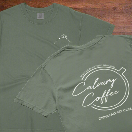 Front and Back of our T-Shirts