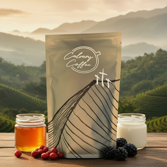 Calvary Coffee bag for San Isidro Honey - Farmer's Project